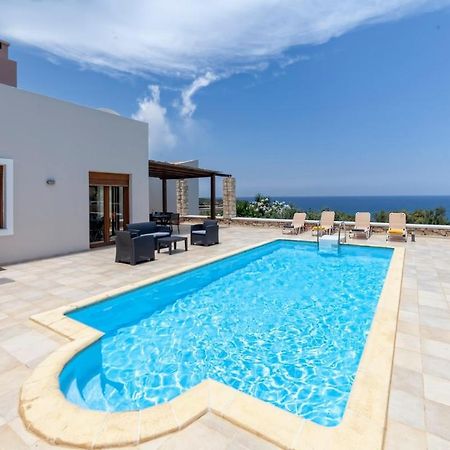 Karena Seaview Villa Gerani Chanion エクステリア 写真